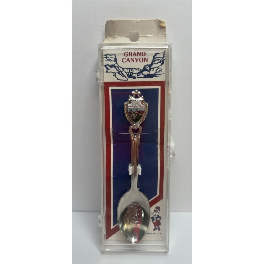 Vintage Fort Inc Grand Canyon National Park‎ Arizona Souvenir Spoon Made USA